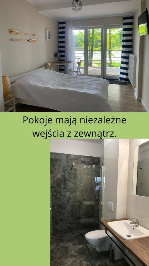 Domki Nad Brzegiem Dluzek Esterno foto
